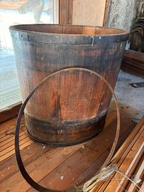 Mastello in legno