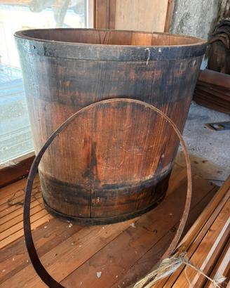 Mastello in legno