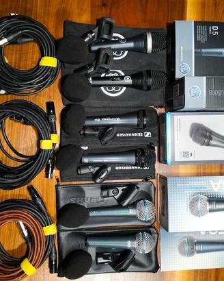 MICROFONI  AKG -SENNHEISER -SHURE