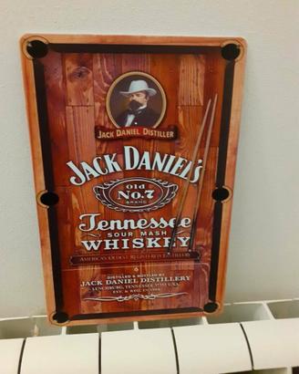 Arte da parete in ferro Jack Daniel Distillery
