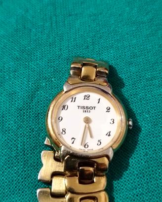 Orologio TISSOT donna con cinturino placcato oro 