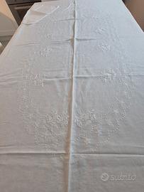 tovaglia in lino 2 mt × 1.3 mt 12 tovaglioli