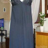 Sottoveste nera in pizzo e lycra marca INTIMISSIMI