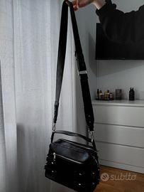 borsa nera tracolla 