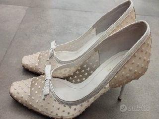 SCARPE MEZZA STAGIONE IN PELLE BEIGE TAGLIA 40