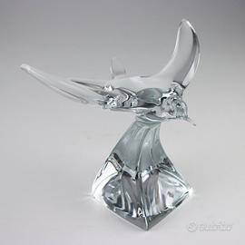 Rondine in Cristallo Daum - XX Secolo
