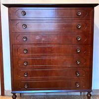 Settimino / Cassettiera in legno stile classico