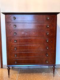 Settimino / Cassettiera in legno stile classico