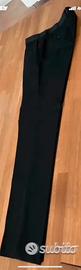 Pantaloni neri da completo uomo