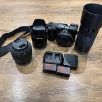 Mirrorless Sony Alpha 6000 + obiettivi