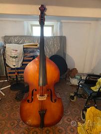 contrabasso acustico praticamente nuovo