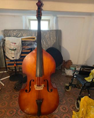 contrabasso acustico praticamente nuovo