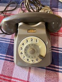 Telefono fisso  vintage S62 grigio