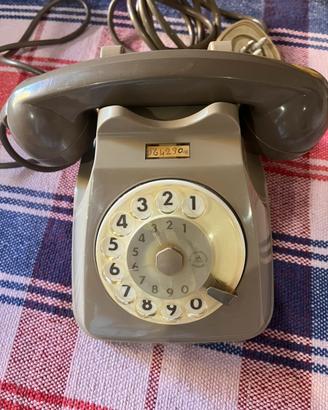 Telefono fisso  vintage S62 grigio