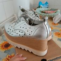 Scarpe platform con lacci Fashion & Bella