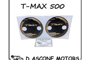 2 ADESIVI LATO STTORE VARIATORE TMAX 500 530 NERO 