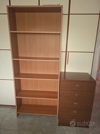 libreria più mobiletto 