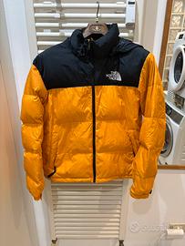 Piumino The North Face 700 Nuptse giallo/nero