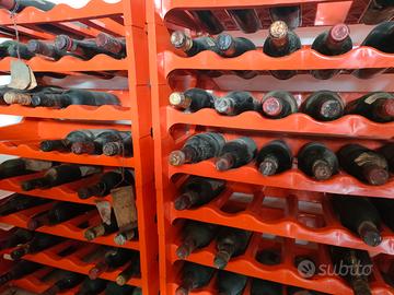 bottiglie di vino anni 60/70