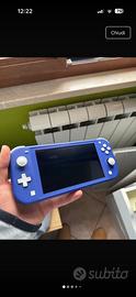Nintendo switch lite blue
