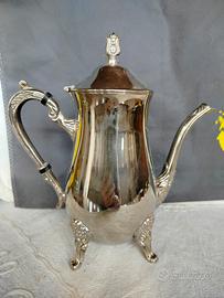 caffettiera teiera argento 