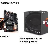 Componenti Pc AMD Ryzen 7 2700 Scheda Madre X470