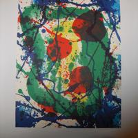 SAM FRANCIS litografia