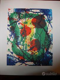 SAM FRANCIS litografia