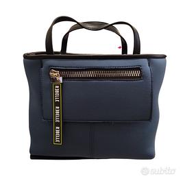 Borsa Rebelle blu in neoprene