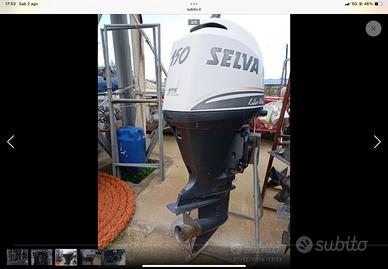 SELVA 150 4 tempi con 342 ore di navigazione