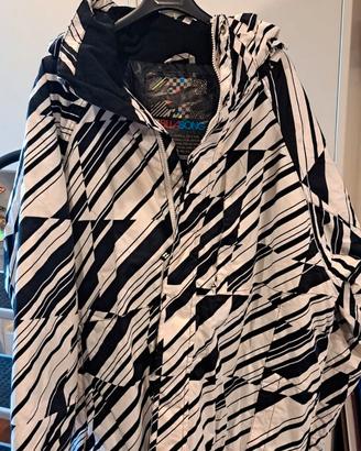 Giacca Sci Donna Taglia L Bianco/Nero