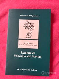 Libro di filosofia del diritto - D’Agostino