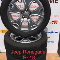 Cerchi e gomme jeep renegade in pronta consegna