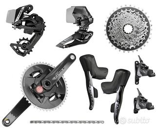 Gruppo SRAM Force E1 / D1 AXS 12V Disc Powermeter