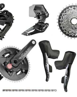 Gruppo SRAM Force E1 / D1 AXS 12V Disc Powermeter