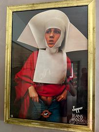 Quadro pubblicità jeans