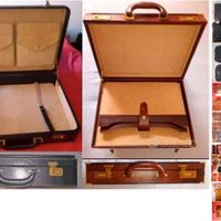 Valigette 24 h rigide vera pelle, e altro in pelle