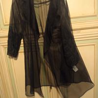 coprispalle nero di chiffon 