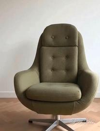 Poltrona girevole anni 70