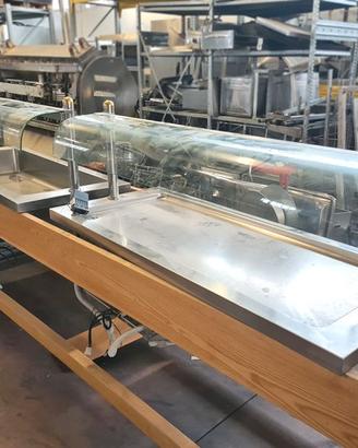 due piani con vasche refrigeranti usati
