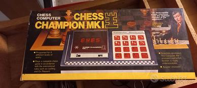 Gioco elettronico scacchi vintage