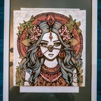 orologio su incisione laser fatina 