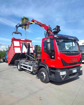 IVECO EUROCARGO 160E28 gru e scarrabile