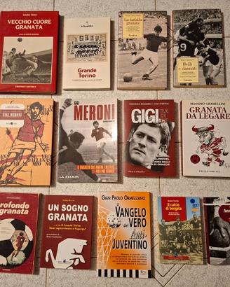Lotto 14 libri Torino Calcio Toro Granata Superga