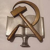 Vintage. Puntale  asta bandiera PSI