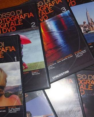 CORSO FOTOGRAFIA DIGITALE De Agostini - 9 dvd