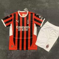 Maglia completo tuta Milan bambino ragazzo 2025