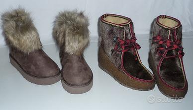 Stivaletti pelliccia tg 36 e 37 nuovi