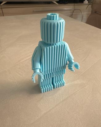 Minifigure Art 3D  10 cm Stampa 3D