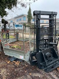 S25 Piattaforma raccolta per escavatore o muletto